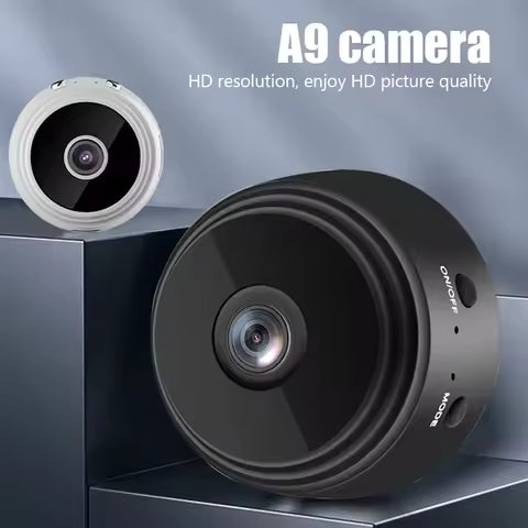 A9 Mini WiFi Camera Wireless Video & Audio Recorder Smart Security Monitoring for Home, Babies & Pets